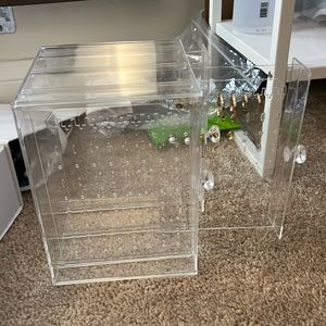 Clear Plastic Jewelry Case